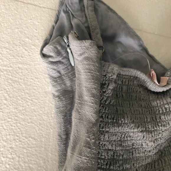 PacSun Lottie Moss light blue ruffle mini dress - Picture 12 of 14